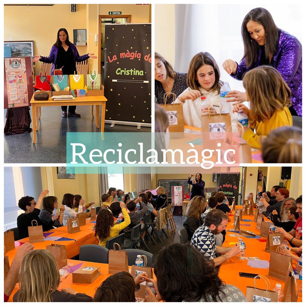 Lee más sobre el artículo Reciclamàgic / Taller de Magia