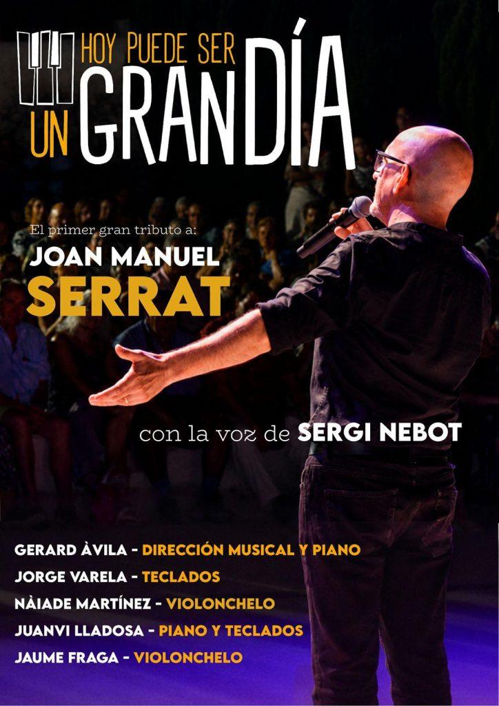 Lee más sobre el artículo Hoy puede ser un gran día – Tributo a Joan Manuel Serrat